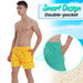 Color changing beach shorts