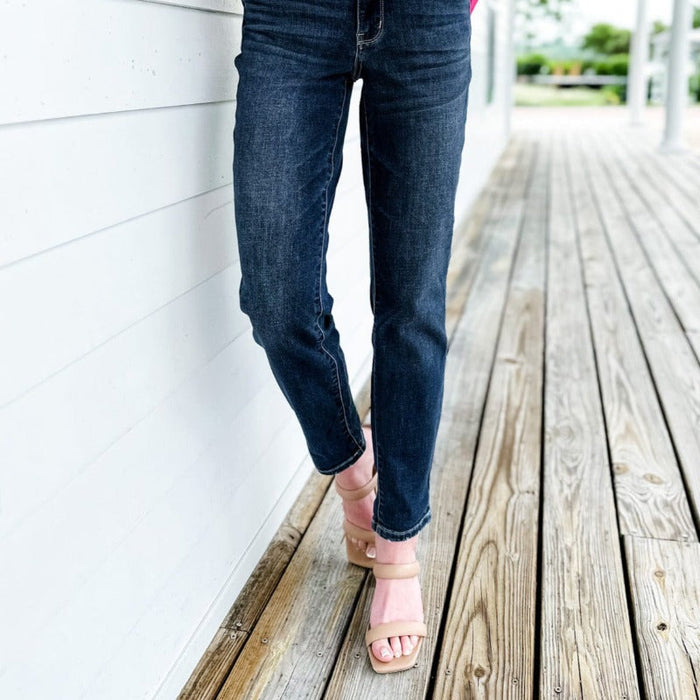 Judy Cuffed Stretchable Jeans