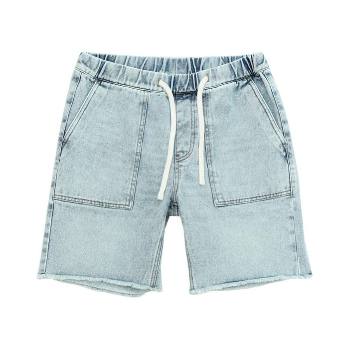 Summer Loose Men Denim Shorts